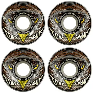 Bones Skateboard Wheels 60mm Tony Hawk Night Hawk SPF 84B (104A)