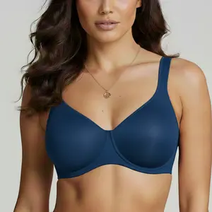 HSIA Joan Soft T-Shirt Full Coverage Unlined Unpadded Underwire Plus Size Minimizer Bra Basic Minimalist Dark Beige Everyday Bra SpringStatements