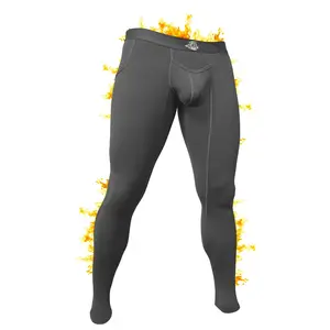 Real Men Brushed Nylon 28in Leggings V Fly 1pk Gray High Waist Compression Skinny Yoga Bottoms Stretchy Gym Tights Clothes