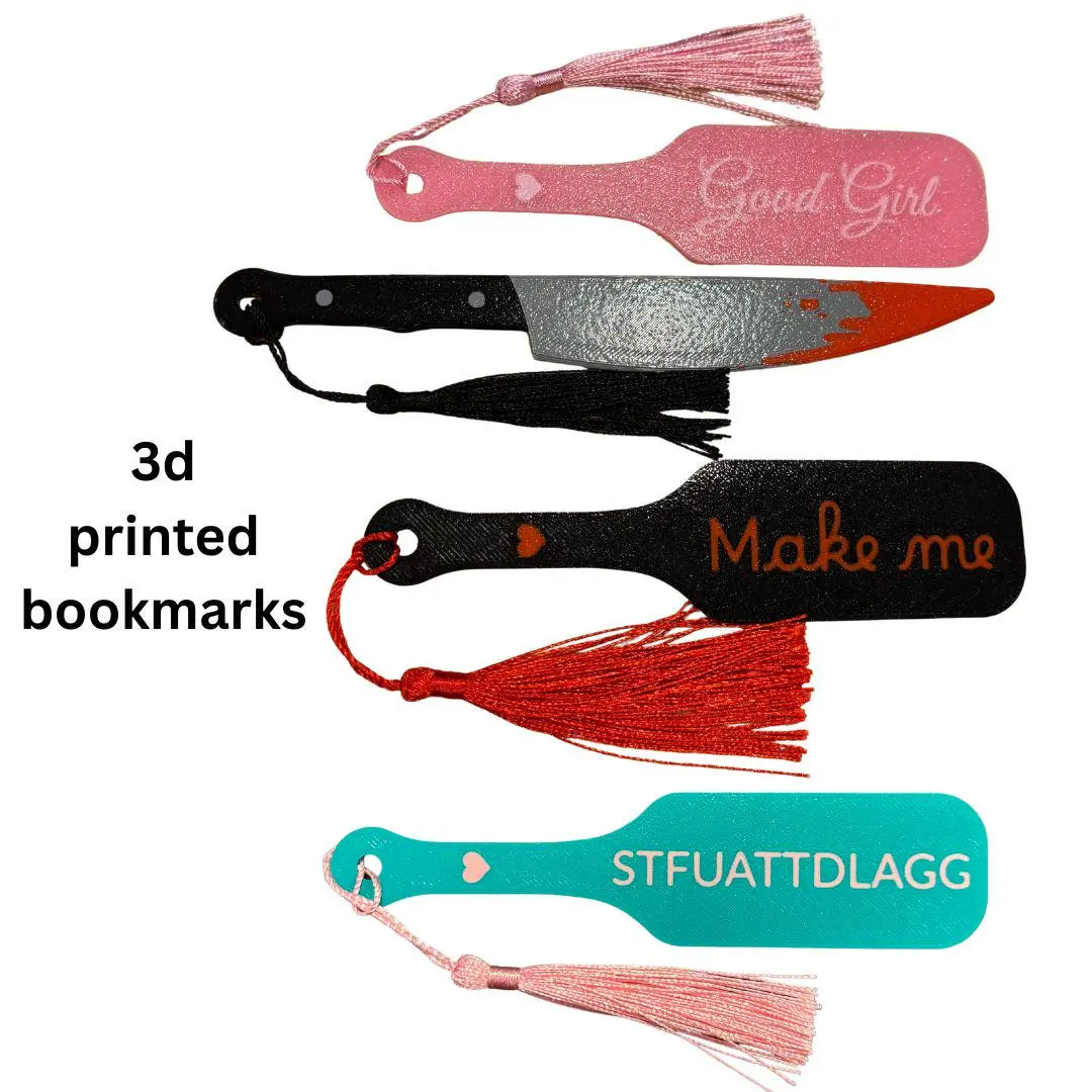 Gothic Black Bookmarks with Inspirational Quotes - Unique Office Stationery Reading Accessories, Book Lover Gifts, Ideal Library & Reading Club Souvenirs