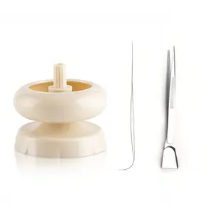 Mini Bead Spinner Tool, Bead Stringing Tool, Fast DIY Bracelet Necklace Jewelry Making Accessory, Essential Craft Supplies for Handmade Projects, Bead Spinner Loader Bowls