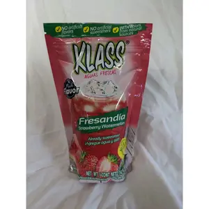 Klass Aguas Frescas Fresandia (Strawberry Watermelon) Powder 14.1 Ounce Bag