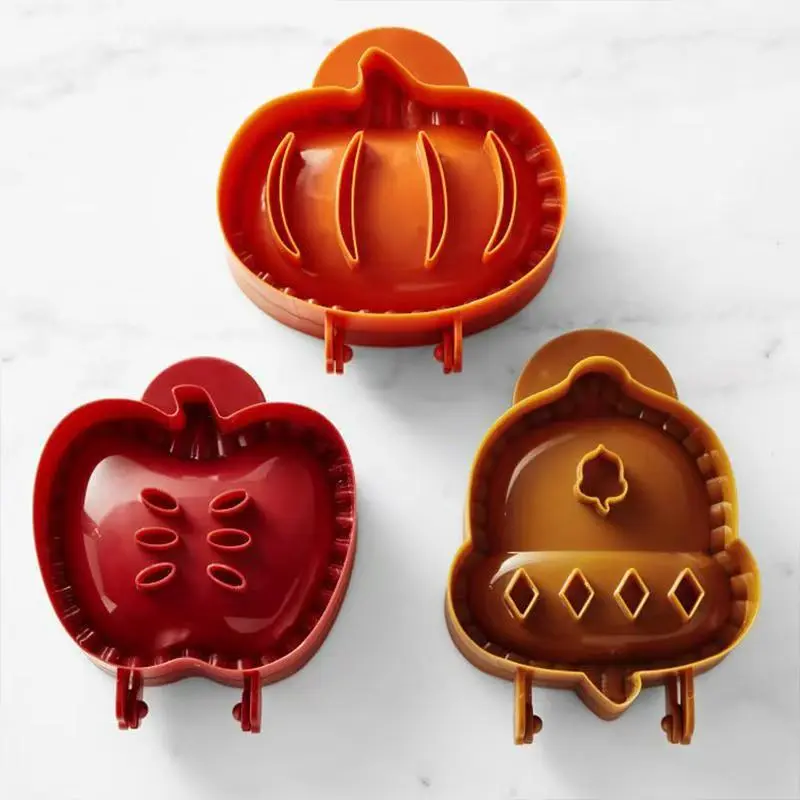 Holiday Autumn Mini Pie Mold Set, Handmade Versatile Pie Cutter for Baking, Party Potluck Pie Molds, Pumpkin Cookie Cutter, Ideal for Festive Events