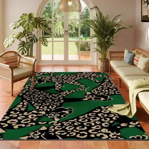 Velvet soft and comfortable patterned printed carpet, suitable for multiple scenarios, available in various sizes, soft and non-shedding.