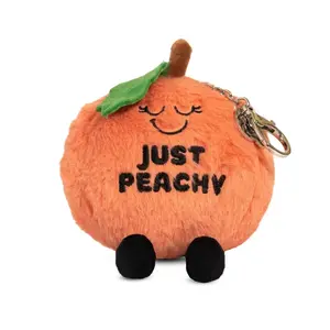 Just Peachy Keychain