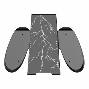 Switch2 Joycon Charging Grip with LED Indicator, Comfortable Charging Handle, Supports Play While Charge Joystick, Gaming Accessory