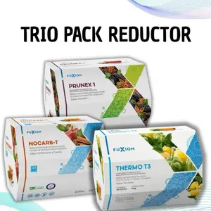 Fuxion Trio Reductor Fiber Supplement Drink Pack 3 Products 30-Day Supply