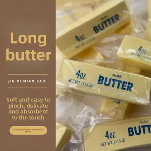 Scented Butter Stick Slow Rise Squishy Toy, Wet Soft Sticky Texture Fidget Toy, TikTok Viral Stress Relief ASMR Sensory Toy, Perfect Gift for Kids Teens Adults, Ideal Desk Decor & Party Favors, Calming Toy for Anxiety ADHD Relief