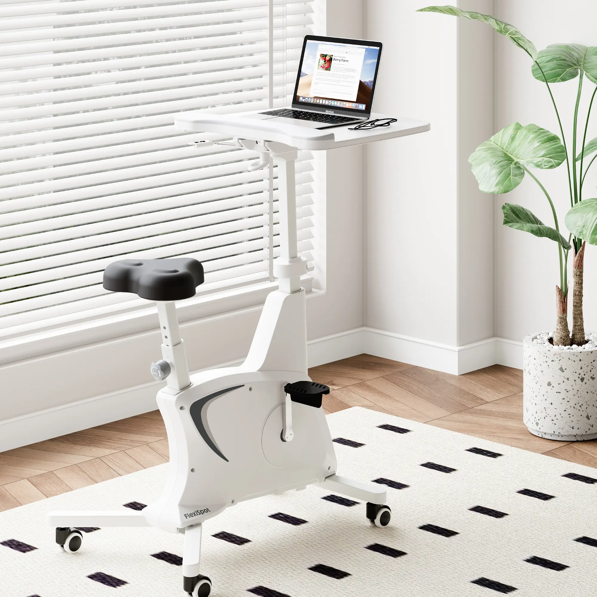 【TikTokShopBlackFriday】3-IN-1 Exercise Bike V9 Series, All-in-one Under Desk Bike with Pedal Exerciser, Indoor Cycling Bike with Adjustable Resistance/LCD Display/Seat/Desktop 350LBS Heavy Duty, Stationary Bike for Home
