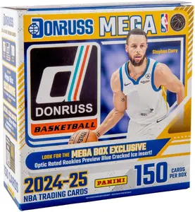 2024-25 Panini Donruss Basketball Trading Cards Mega Box