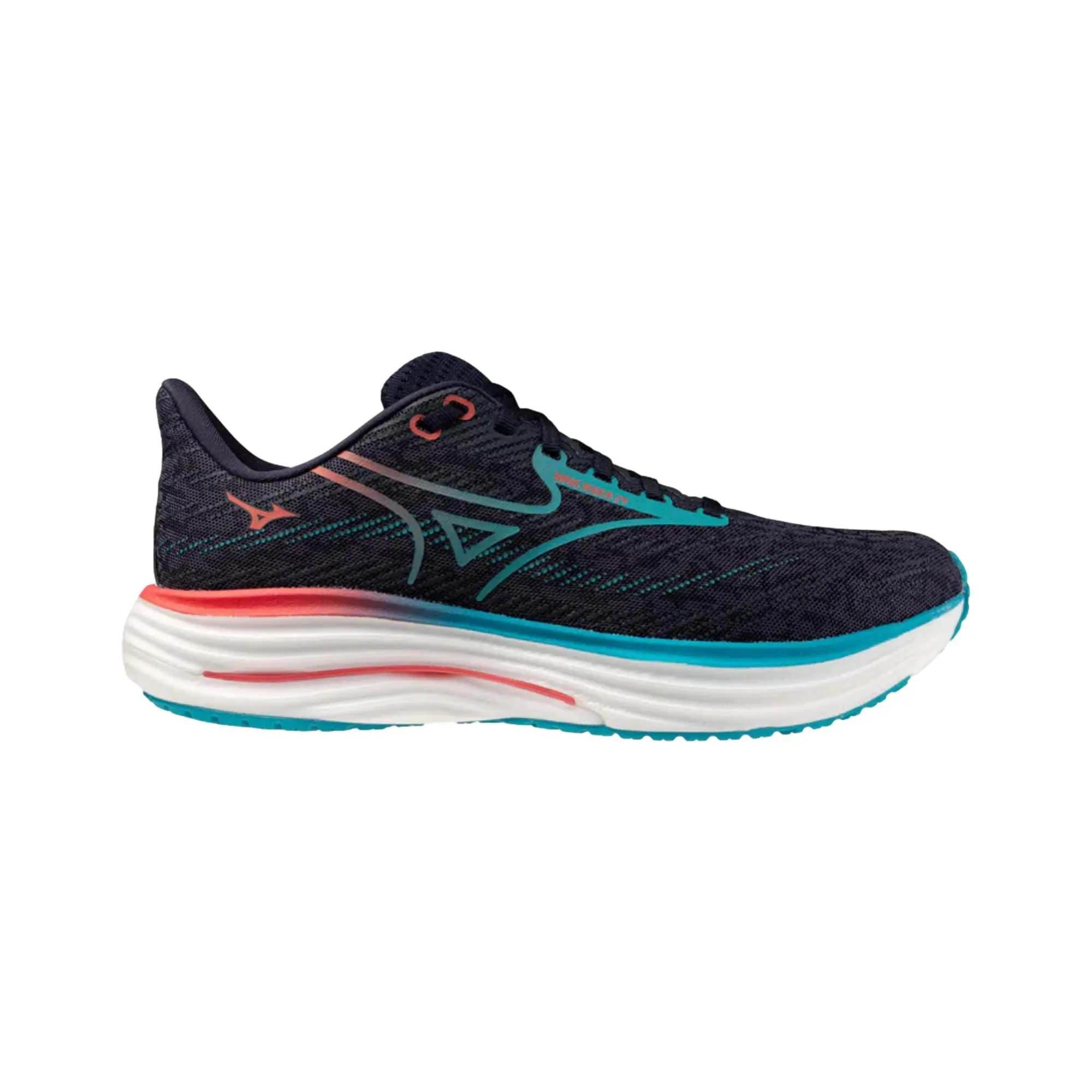 Mizuno Wave Rider 29 Odyssey Gray / Capri Breeze / Calypso Coral  J1GC250301 Men's