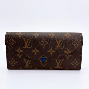Pre-owned Louis Vuitton canvas Clutches & Wristlets Josephine Monogram Wallet