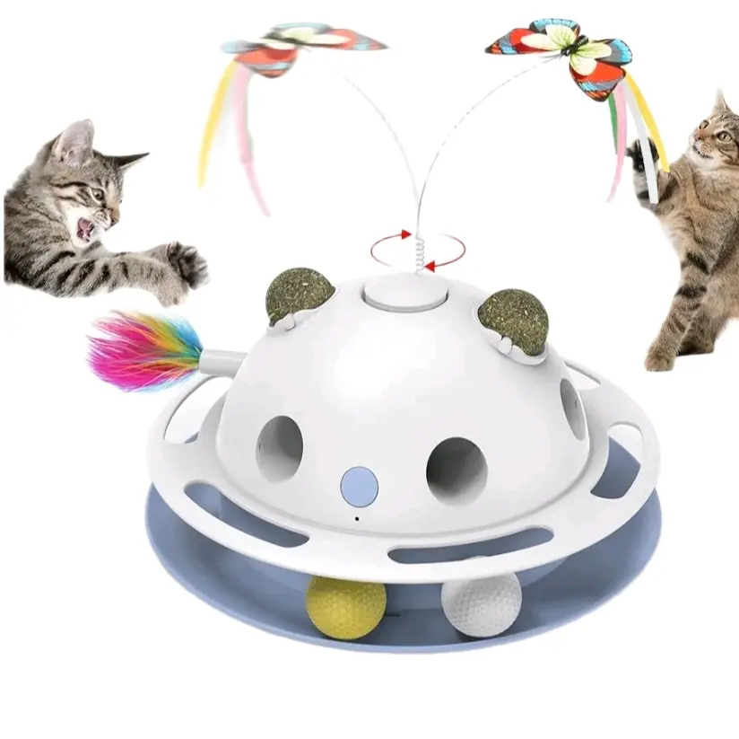 4 In 1 Cat Interactive Toy toys