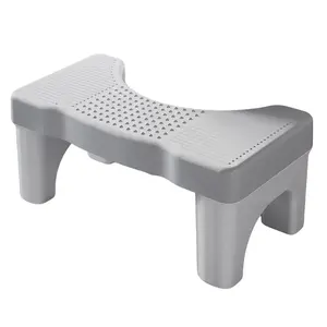 Toilet Stool Poop Stool for Squatting Posture,  Non-Slip Poop Stool for Bathroom Adults, Pooping Stool for Kids, US Patented
