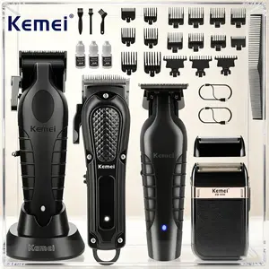 KEMEI Professional Hair Clipper and trimmer Full Set，KM2296,KM1071,KM2299,KM2024