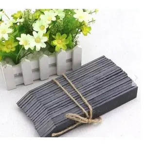 Slate Garden Stakes w/ Paint Pen | Reusable Garden Markers | Packs of 10
