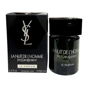 Yves Saint Laurent La Nuit de L'Homme Le Parfum Male EDP Spray Bottle, 3.3 fl oz Bergamot Blend, New in Box