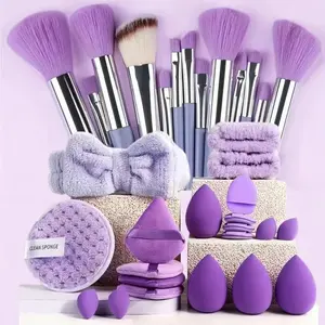Professional Makeup Brush Set with Accessories, 13/20/33pcs, Suitable for Combination Skin, Soft Brushes, Ideal for Beginners