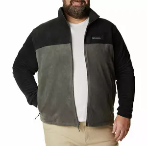 Columbia Steens Mountain Full-Zip Jacket for Big & Tall Men - Soft, Cozy, Durable, Casual, Outdoor Activities, Hip Length, Machine Washable - Coats, Menswear