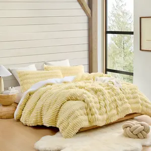 Chunky Bunny with Frosting - Coma Inducer Oversized Comforter Set - Lemon Icing