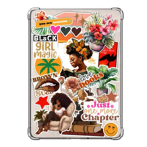 Black Girl Magic (Variety Pack)| Clear Case INSERT Cover | Sticker Effect