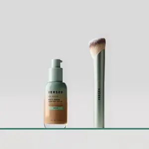 Skin Solution Multi-Serum Skin Tint SPF 40 & Face Diffuser Multi-Tasking Brush