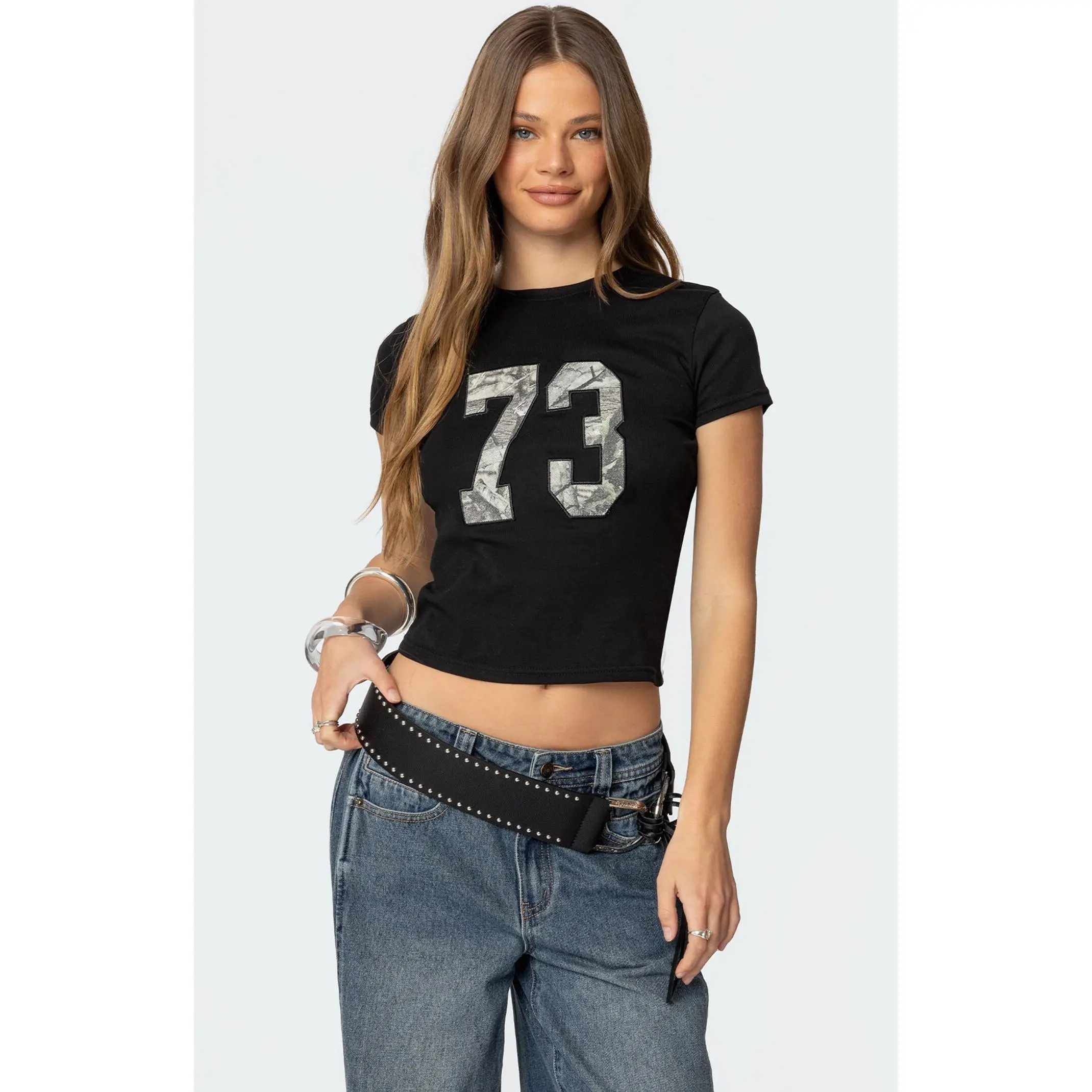 Edikted Women's Camo 73 T-Shirt