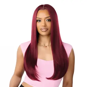 Outre HD Lace Frontal Wig Perfect Hairline Glueless Fully Hand-Tied 13X6 True Frontal Peak 712