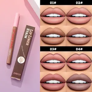 Lipliner Lip Crayon Lipstick Combo, Waterproof Natural Color, Enhances Full Lips Shape, Long-Lasting Makeup Essential, Perfect for Daily Use