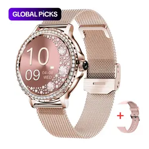 Multi-Functional Smartwatch, 1.3-Inch Touch Screen HD Bluetooth-Compatible Call Smart Watch, Fashion Sports Tracker, Fitness Tracker Watch, Waterproof Smart Watch Compatible with iPhone and Android Smartphone #TOP PICKS