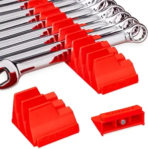 40pcs Modular Wrench Organizers with Magnetic Base Tool Storage Holder
