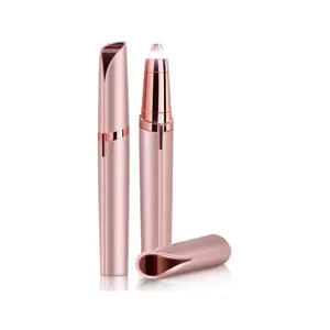 Eyebrow Trimmer for Women Rechargeable Painless Electric Razor Portable Precision Epilator for Eyebrow and Face Hair Removal