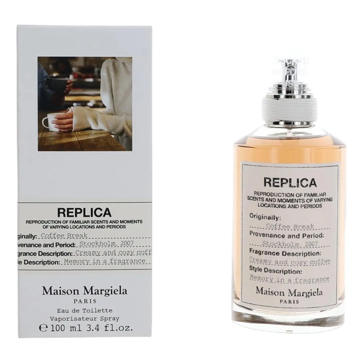 Maison Margiela Replica Coffee Break 3.4oz EDT – Creamy Latte & Warm Vanilla | The Ultimate Cozy Skin Scent