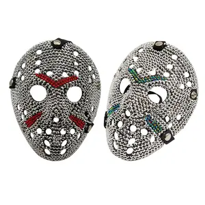 Shiny Rhinestone Mask, Handmade Sparkling Jewelry, Halloween Party Role Play Essential, Costume Accessories, Party Supplies, Cool and Stylish, Party Event Props (no Power Needed)