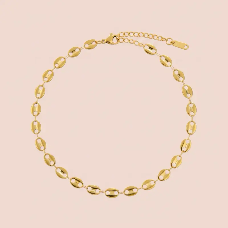 Golden Orbit Necklace