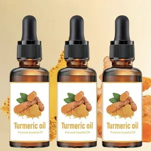Turmeric Facial Oil, Nourishes Facial Oil, Facial and Body Care, Daily Skincare Hydrating Product for Women & Men, Skincare Moisturizing Turmeric Oil, Cosmetic, Moisture Skin