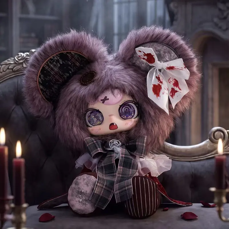 022-ZAZA Mist Castle 600% Series Blind Boxes Plush Collectibles (Hidden Style Probability20:2)