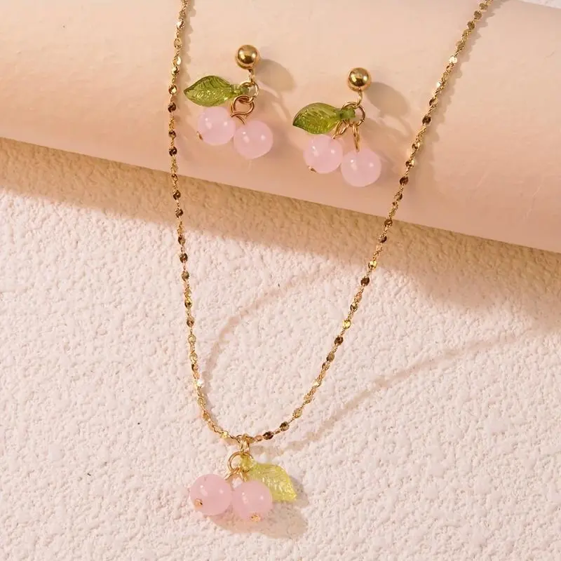 LM006 Three piece Set   Pink