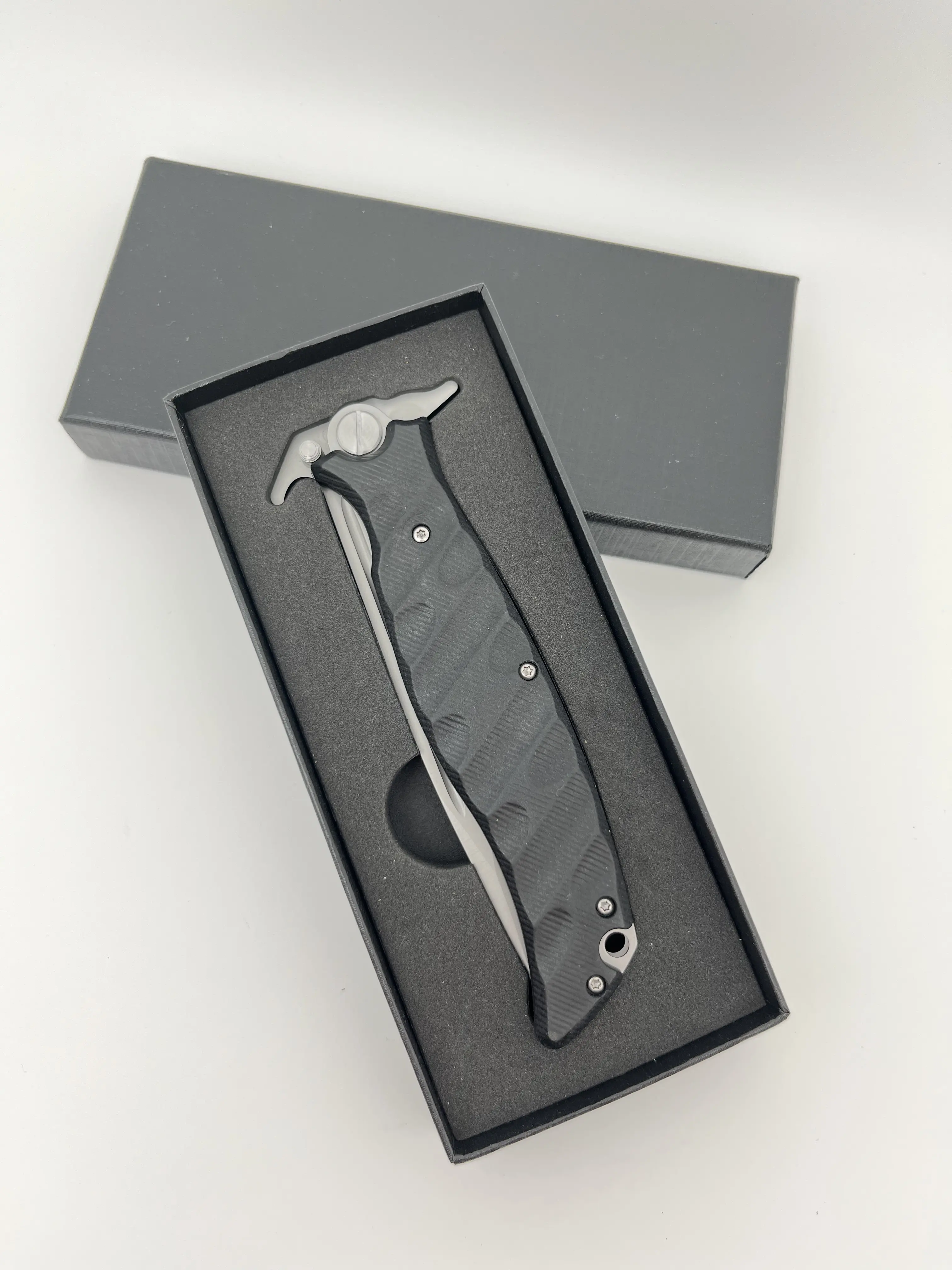 Stainless Steel Folding Pocket Knife with Comfortable Handle, Men's Gift and Outdoor Tool for Camping, Hiking & Carving, Outdoor Knives, Pocket Knives