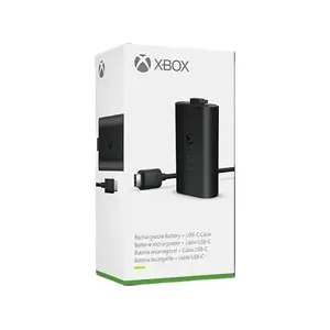 Microsoft Xbox Rechargeable Battery with USB-C Cable, External Batt Pack for Xbox Series S, Xbox Series X