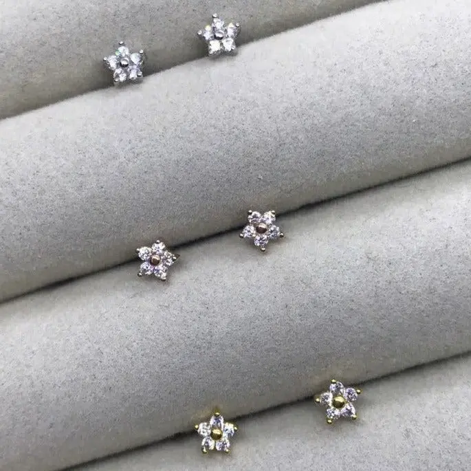 Mini Flower Studs
