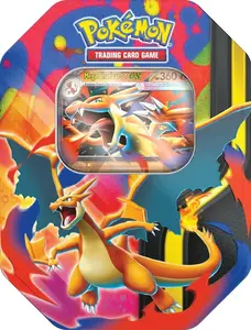 (Live Only) Pokemon TCG: Mega Charizard Y Tin (4 Packs)