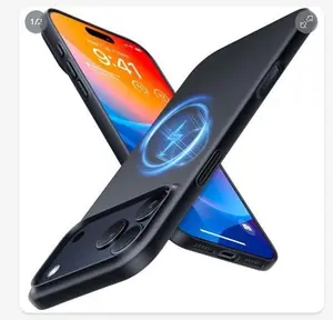 TORRAS Magnetic Slim Fit for iPhone 17 Pro Case 6.3 inch Black
