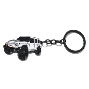 For Jeep Wrangler Keychain  Jeep Rubicon Accessories JL Key Chain JKU 2024 2023
