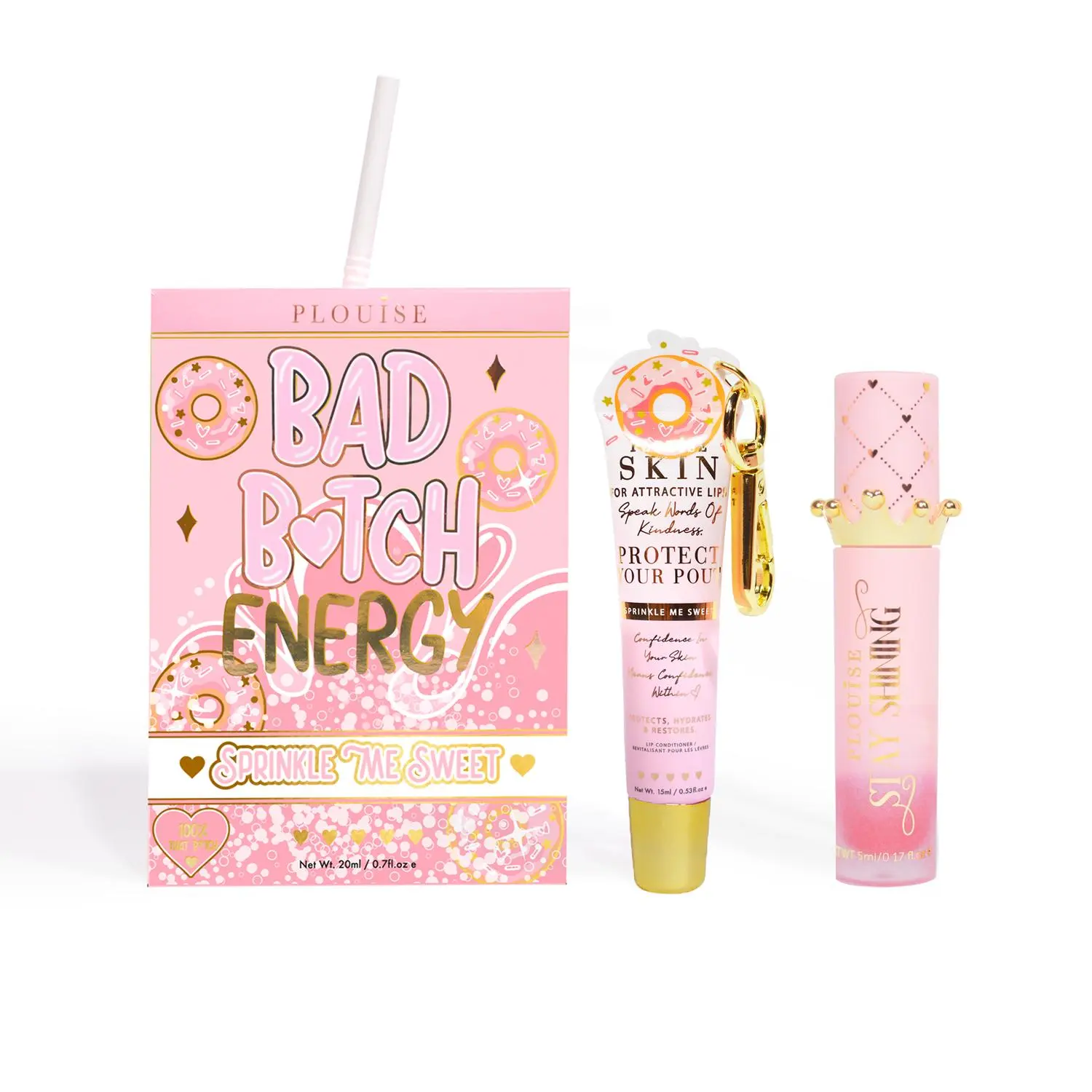 P.Louise Bad Bitch Energy Lip Duo - Savers