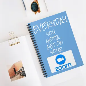 Spiral Notebook - Ruled Line tattoo transfer