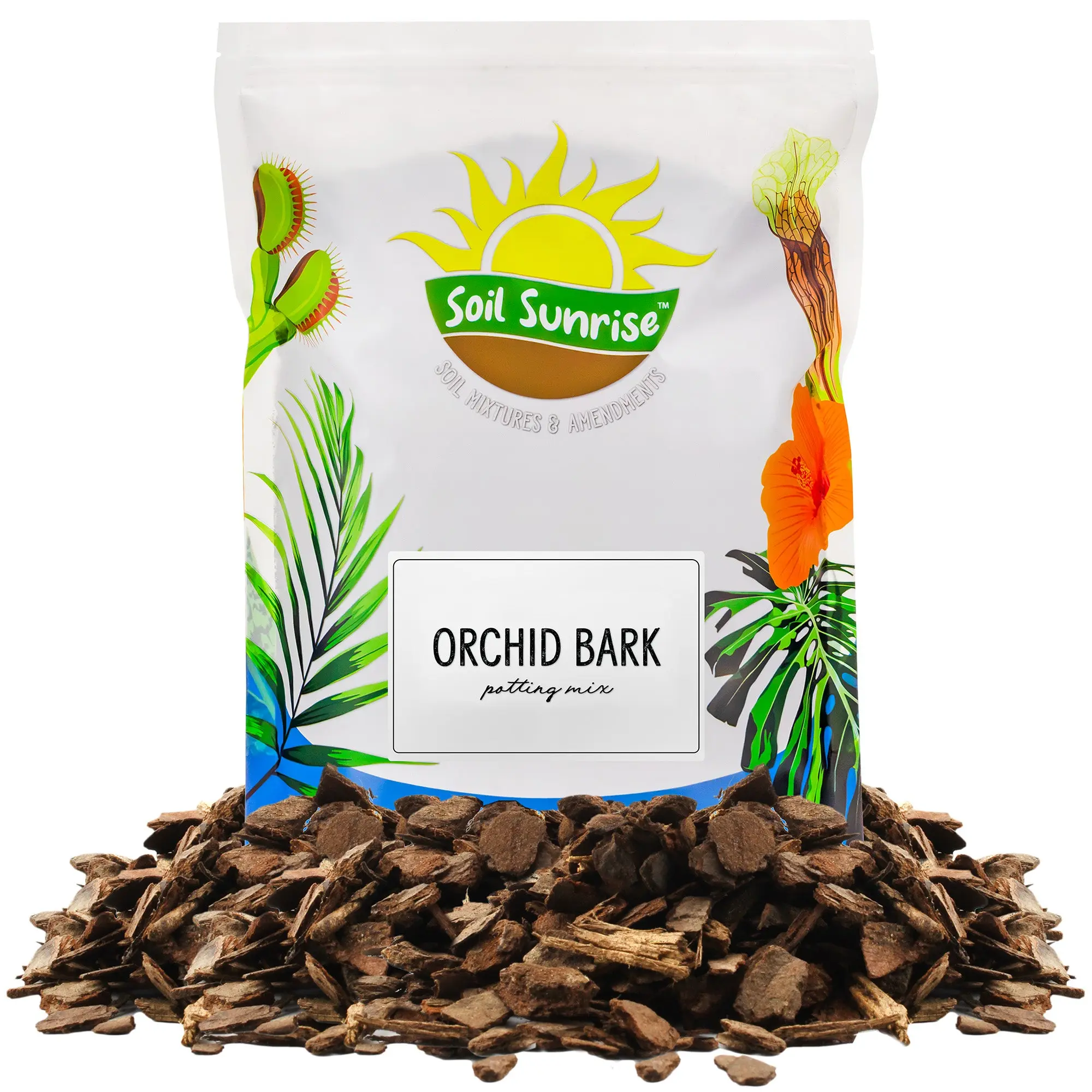 100% Organic Orchid Potting Bark 100% Organic Orchid Potting Bark