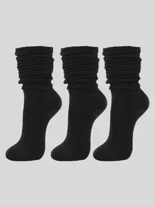 Women's Knit Socks, Fall Winter Casual Crew Socks, Moisture-Wicking, Soft Comfortable, Ideal for Daily Wear