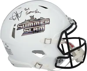 John Cena WWE Autographed Riddell 2025 SummerSlam Speed Authentic Helmet with "Final SummerSlam" Inscription - #12 of a Limited Edition of 12 - Fanatics Authentic Certified