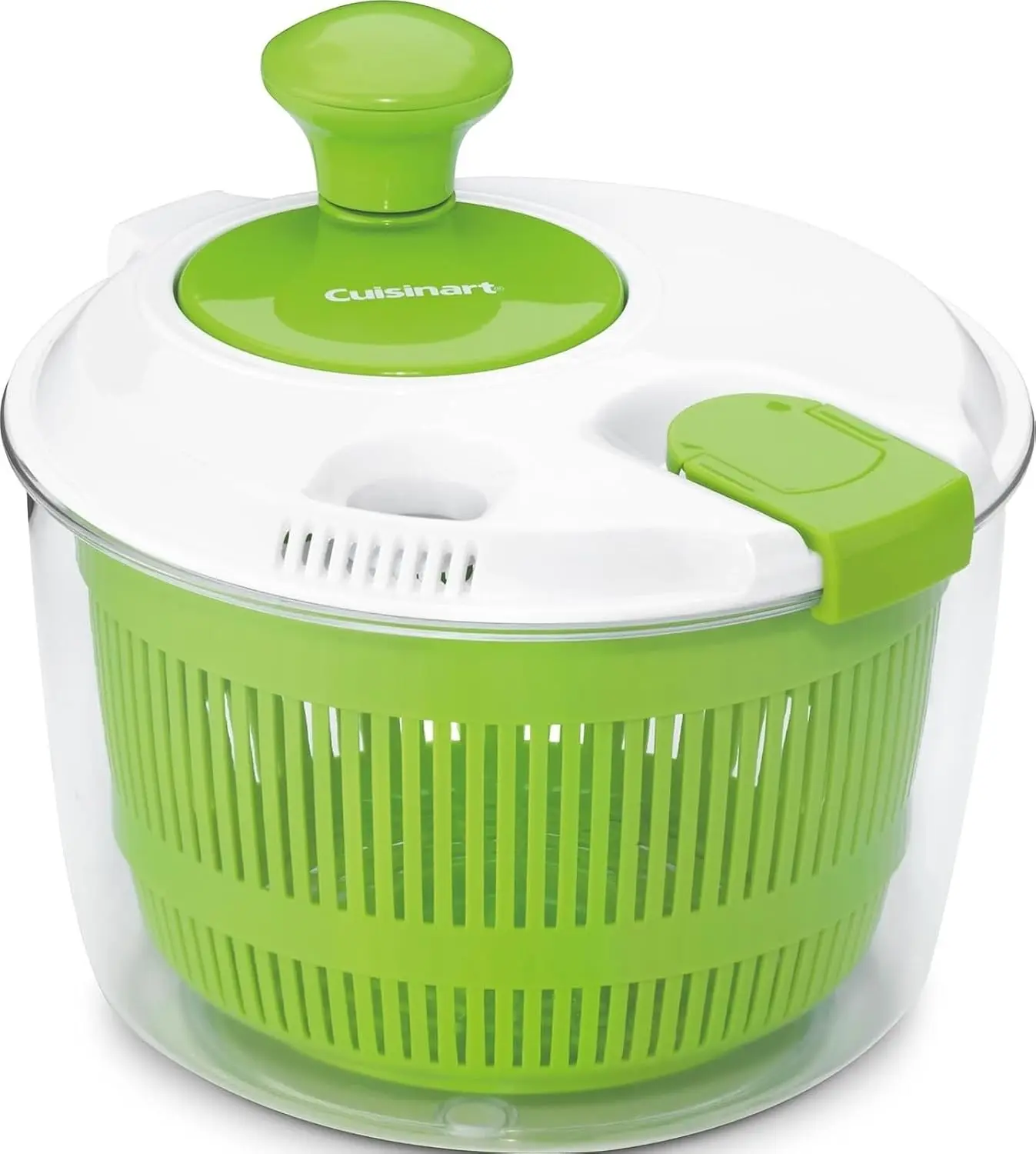 Cuisinart Salad Spinner- Wash, Spin & Dry Salad Greens, Fruits & Vegetables, 3qt, CTG-00-SSAS